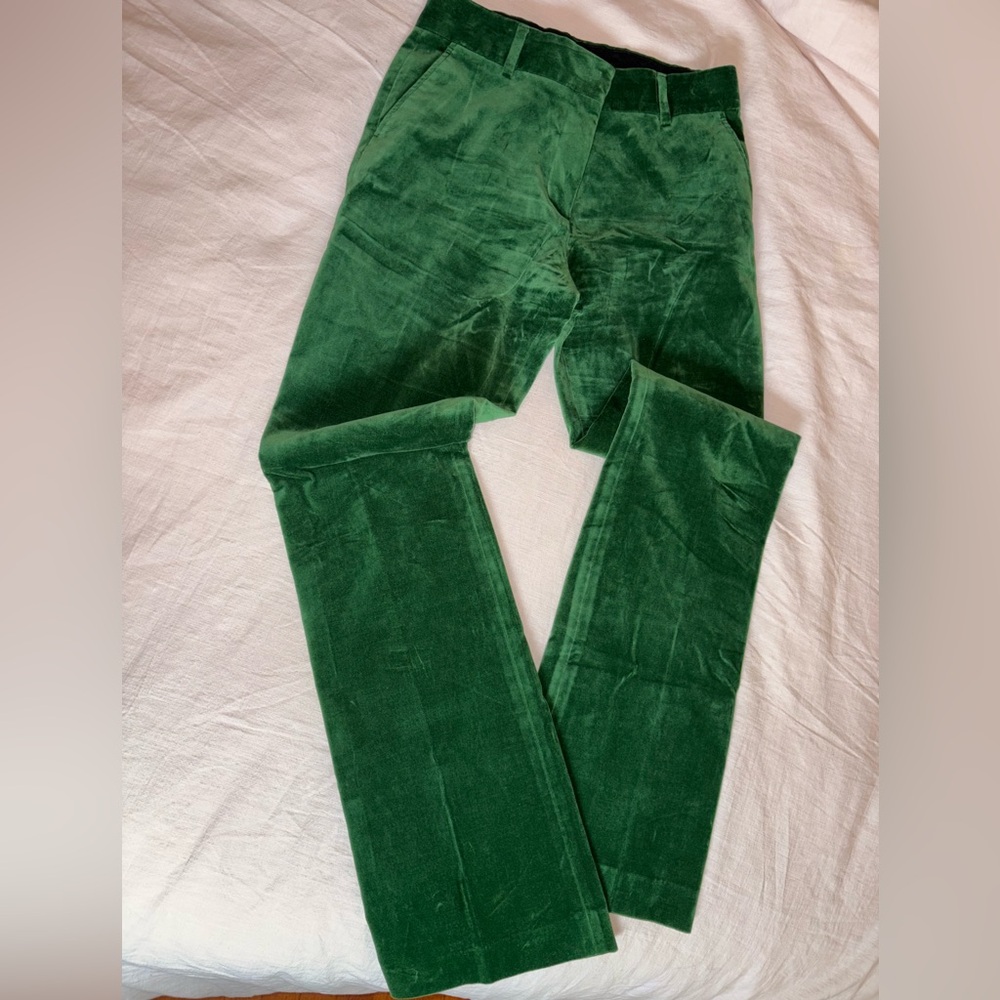Frame velvet pants